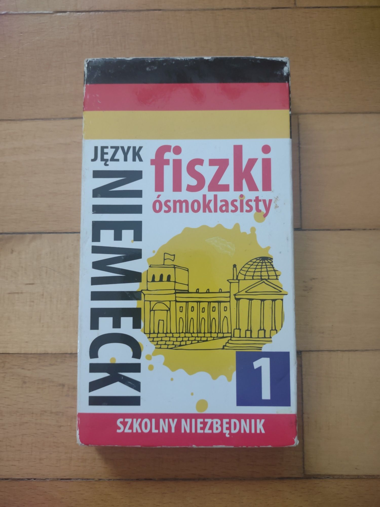 Fiszki ósmoklasisty Język Niemiecki Szkolny Niezbędnik