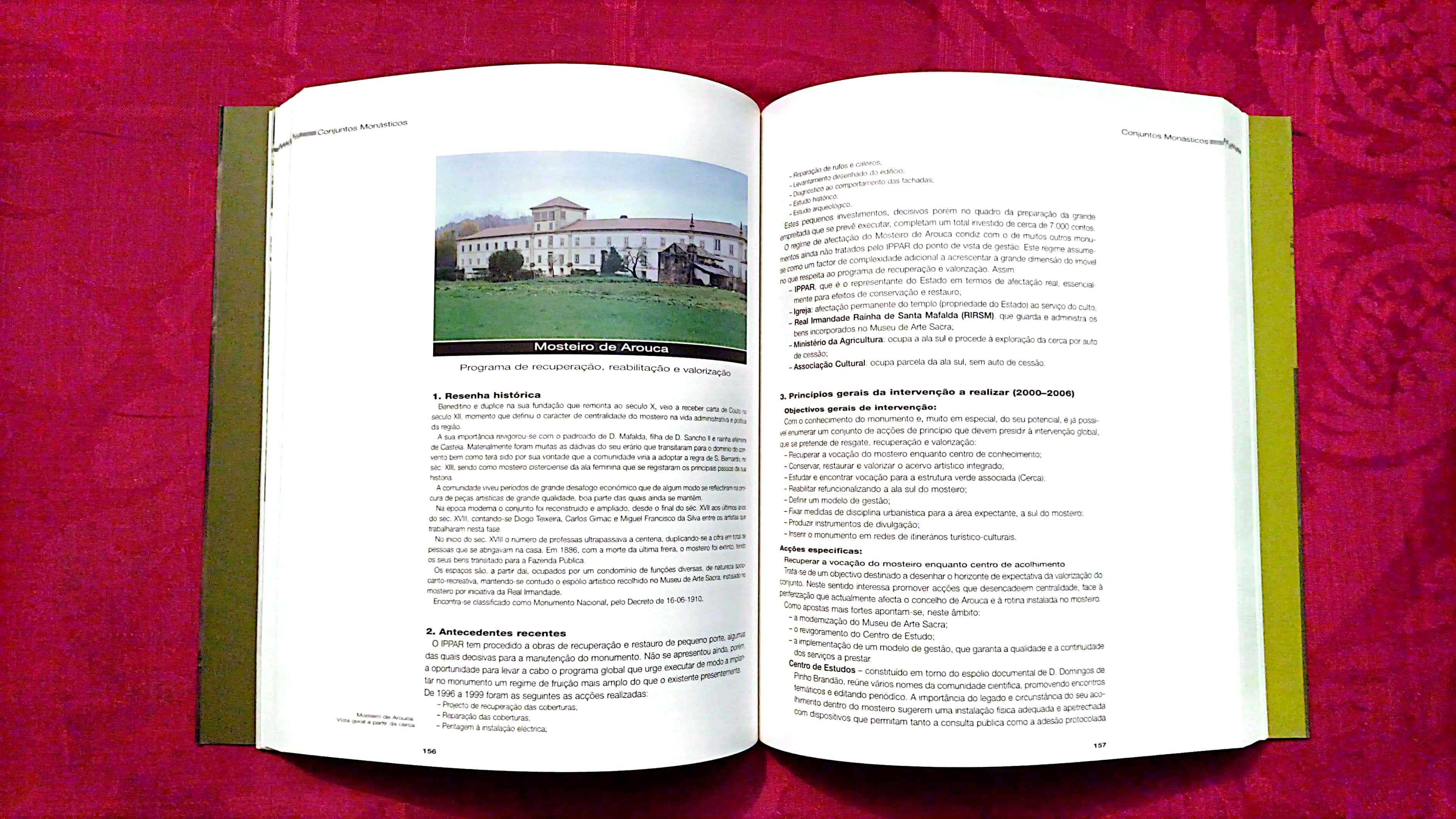 Património, Arquitectura. VARIOS LIVROS