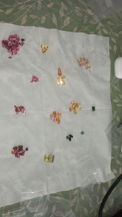 Pedras topázio imperial e mais...