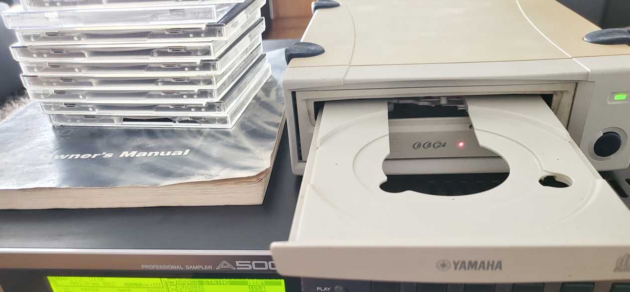 CD-RW SCSI Leitor/gravador