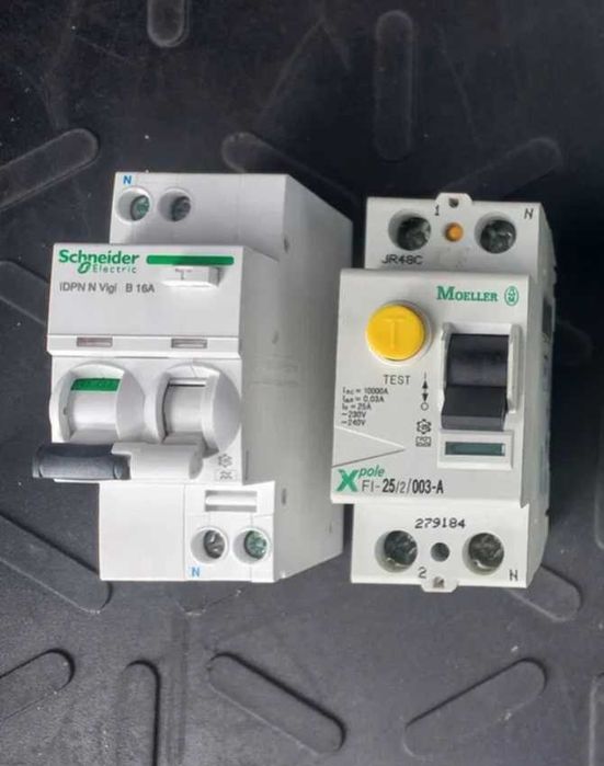 Дифавтомат 16А, дифреле 25А, реле напруги 32А