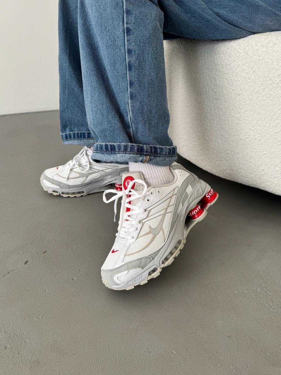 Nike Shox Ride 2 SP Supreme White Red