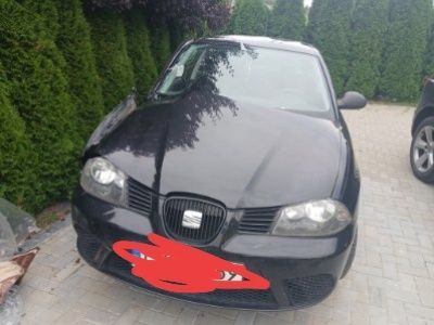 Uszkodzony seat Ibiza
