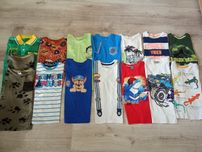 Fajne T- shirty chłopięce 110/116( 15 sztuk)