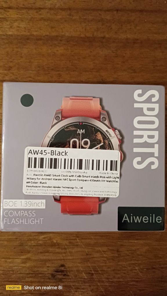 Смарт-годинник Aiweile AW45