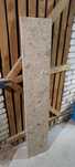 Parapet aglomarmur marmur granit konglomerat 150cm X 27cm X 3cm gruby