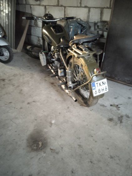 Motocykl M72 emka