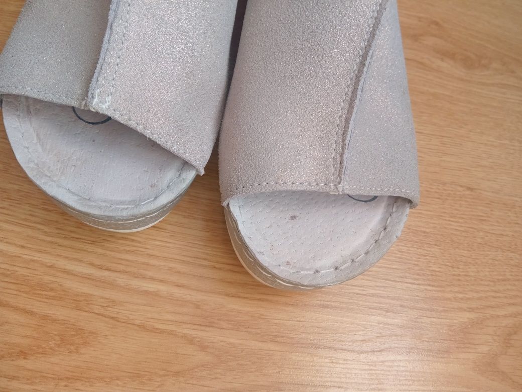Buty sandały damskie flippo rozmiar 39 wkładki 24,5 cm