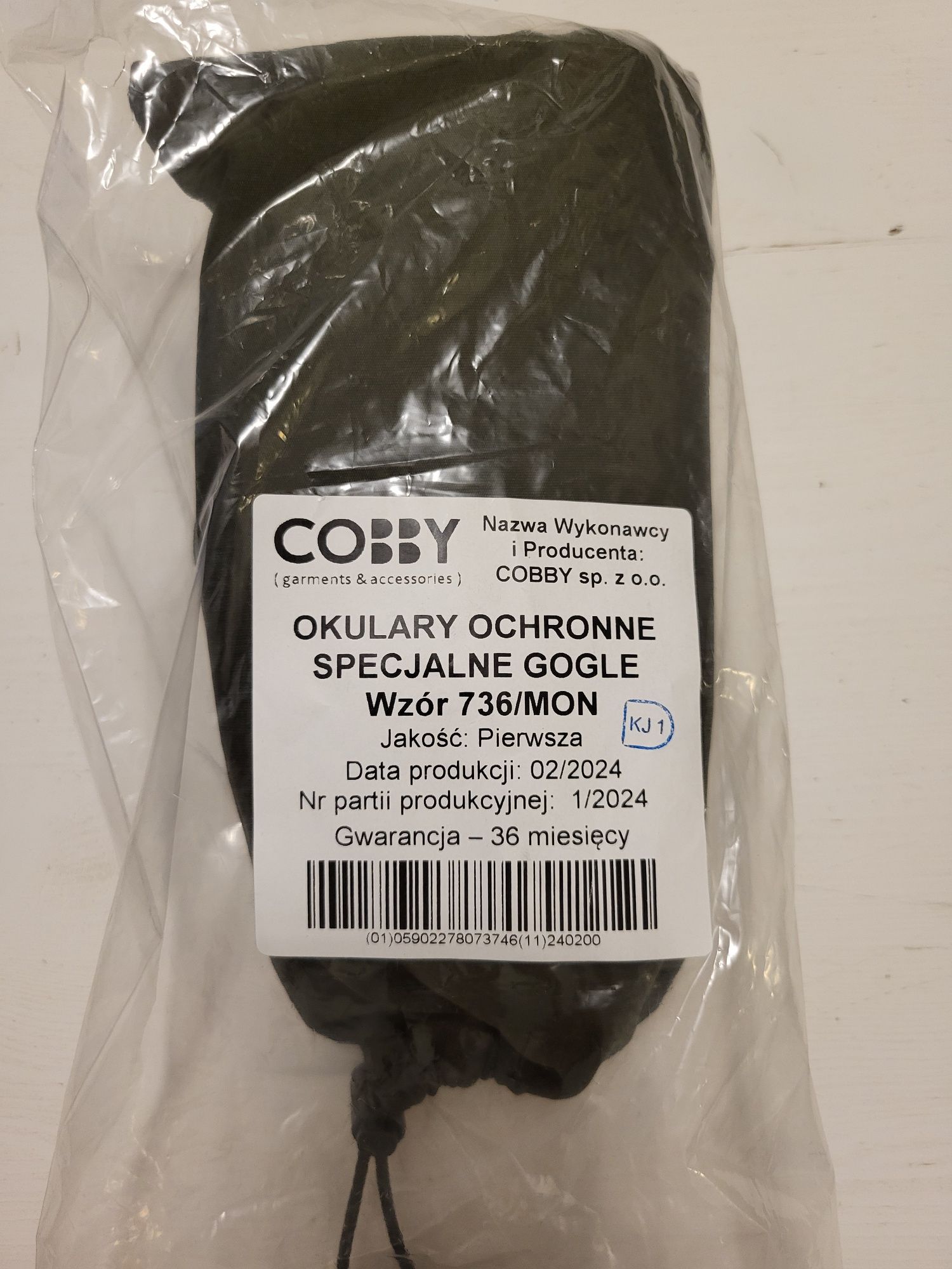 Okulary ochronne wzór 736 Cobby