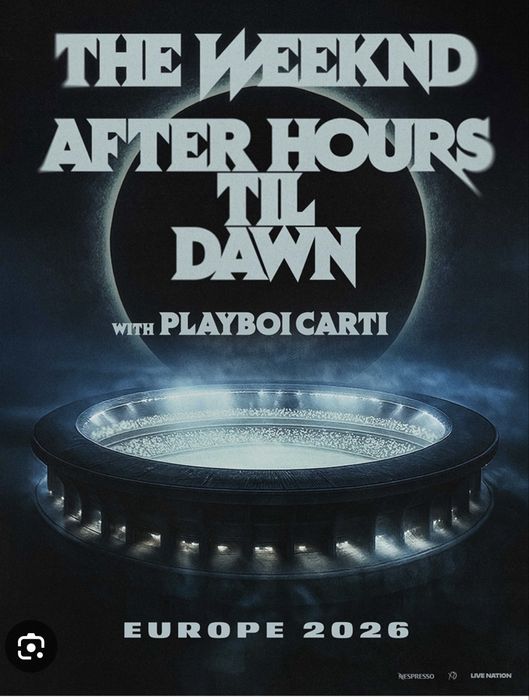 Bilhete The weeknd After hours til dawn tour