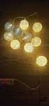 Lampki, Cotton balls 10szt