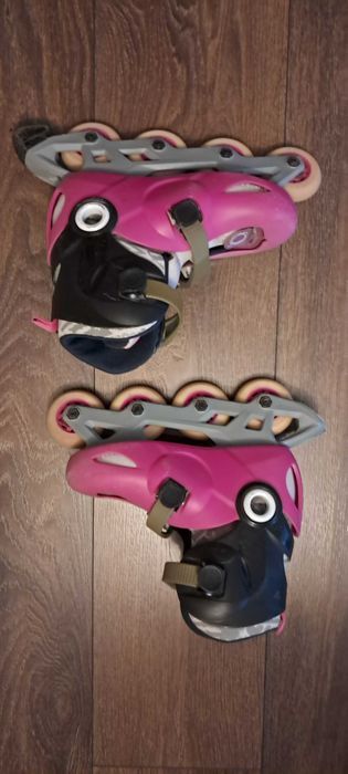 Rolki Oxelo rozm. 30-32 regulowane dziewczęce