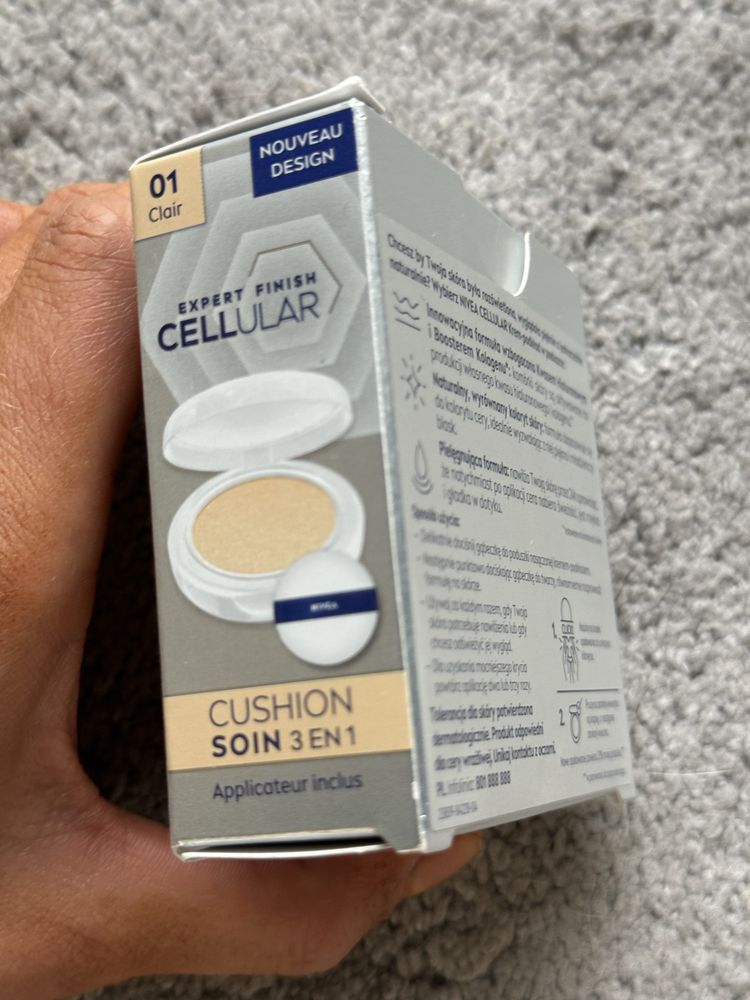 Nowy nieuzywany Nivea cushion 3in1 01