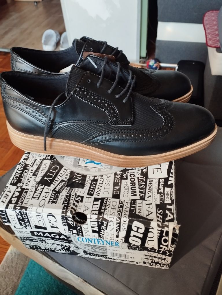 Buty męskie półbuty nowe rozmiar  41