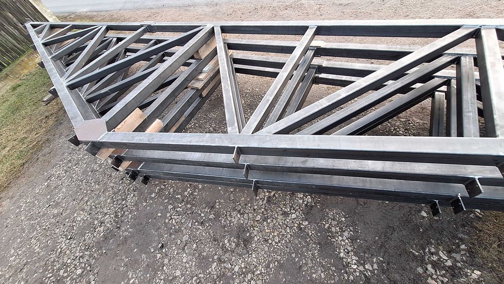 Stalowe kratownice konstrukcyjne