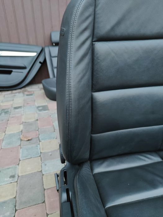 Салон audi a6 c6 кожаный салон сидения а6 ц6 шкірянні сидіння кожа а6