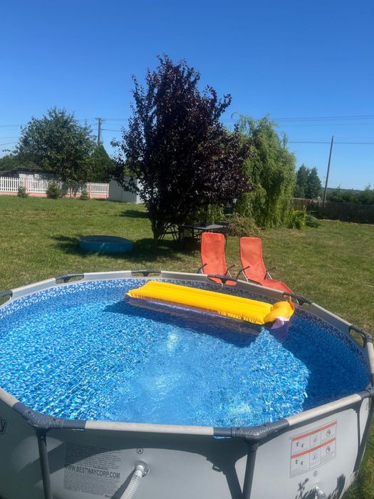 Domek do wynajęcia na dużej działce do użytku na wyłączność (z psami)