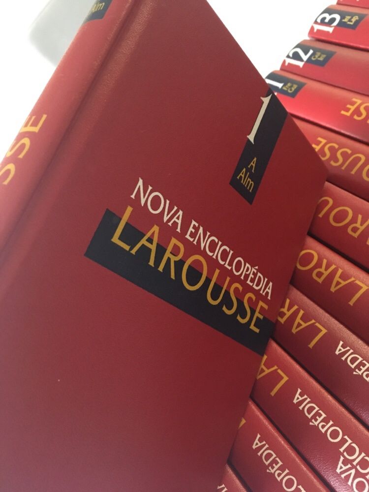 Enciclopédia Larousse (22 volumes)