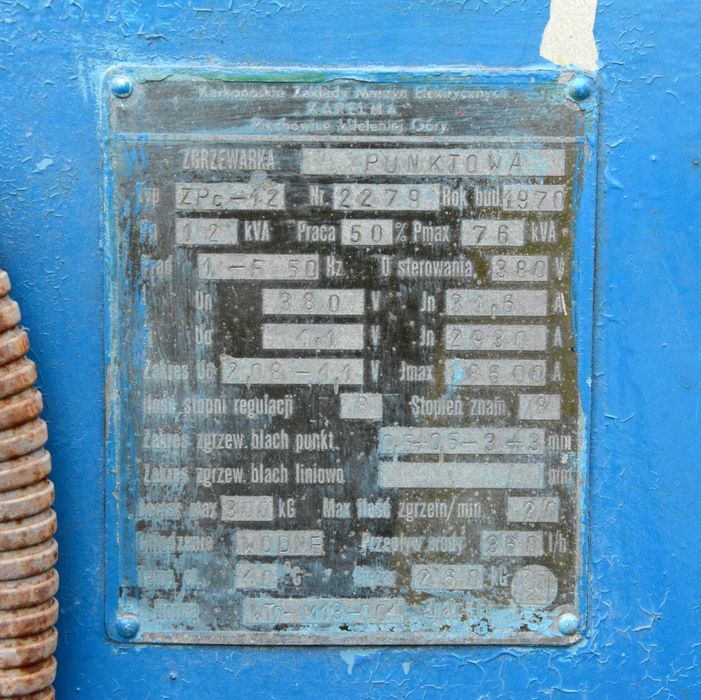 Zgrzewarka punktowa Aspa ana-111