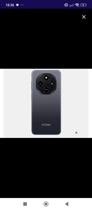 Smartphone hotwav note 16 pro space black