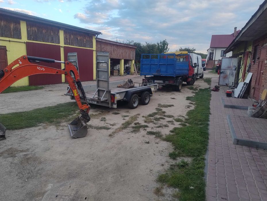 usługi minikoparką