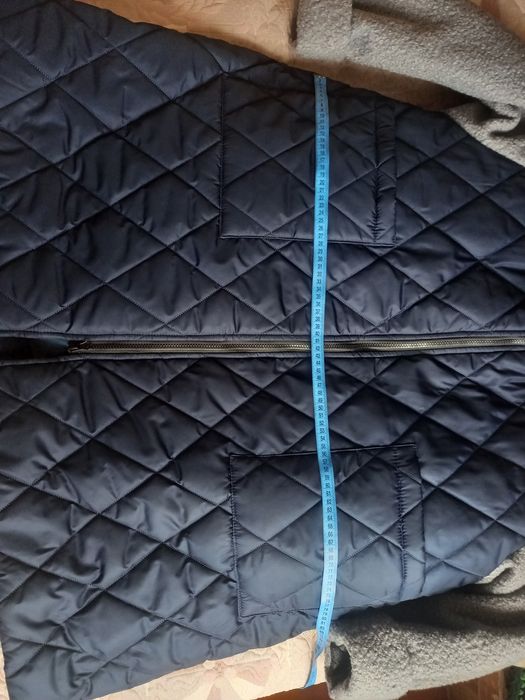 Зимова тепла куртка великого розміру 70-72