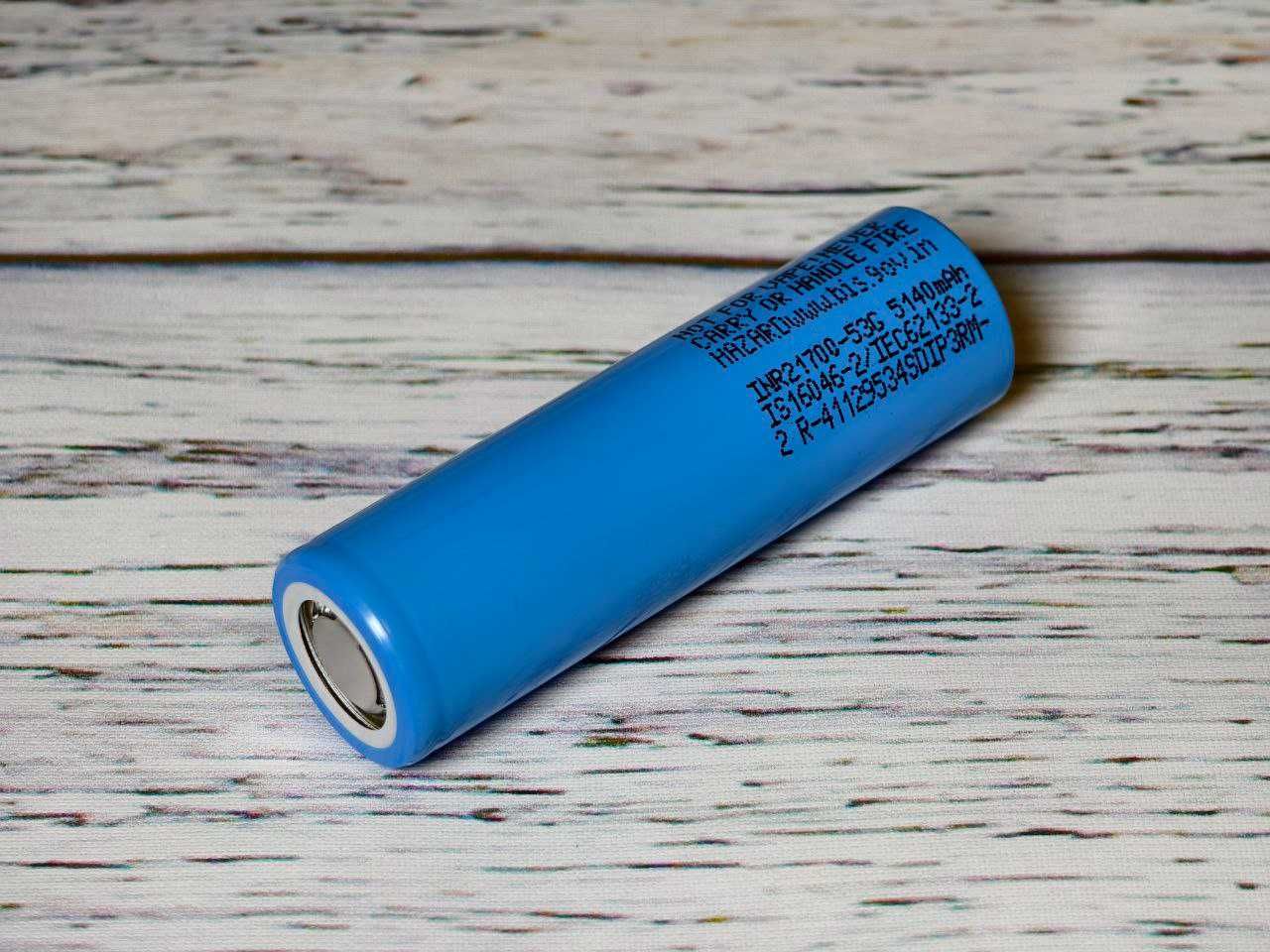 Акумулятор Samsung INR21700-53G2 5300мА 15.9A