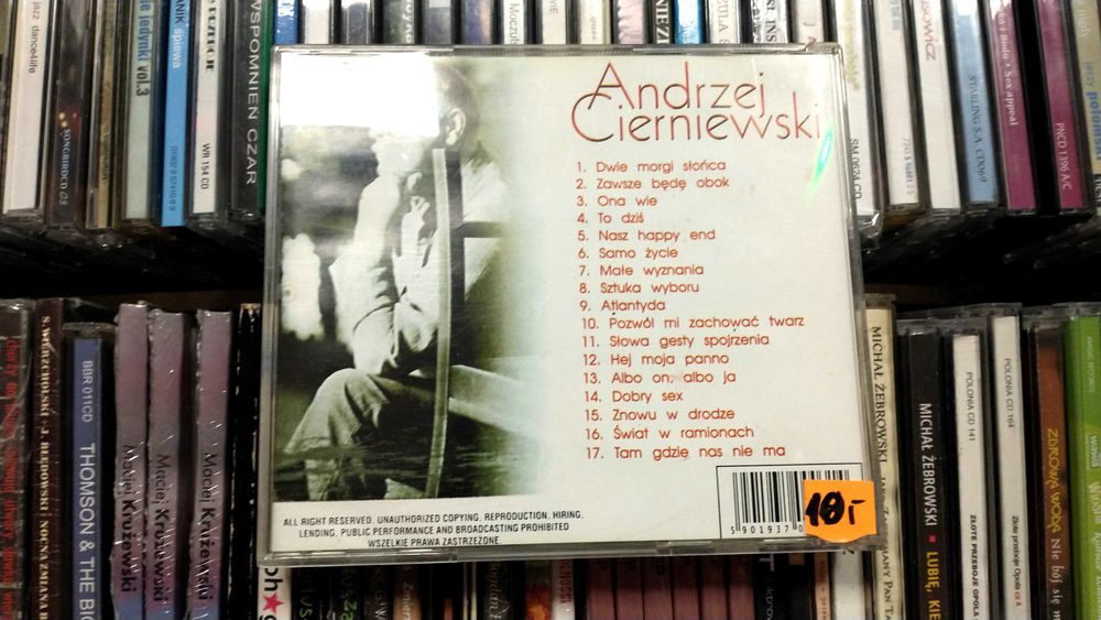 CD Andrzej Cierniewski – Dwie Morgi Słońca / dst+