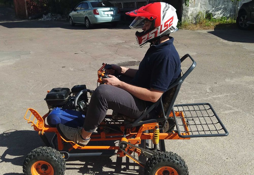 Продам самодельный OFF- ROAD картинг.