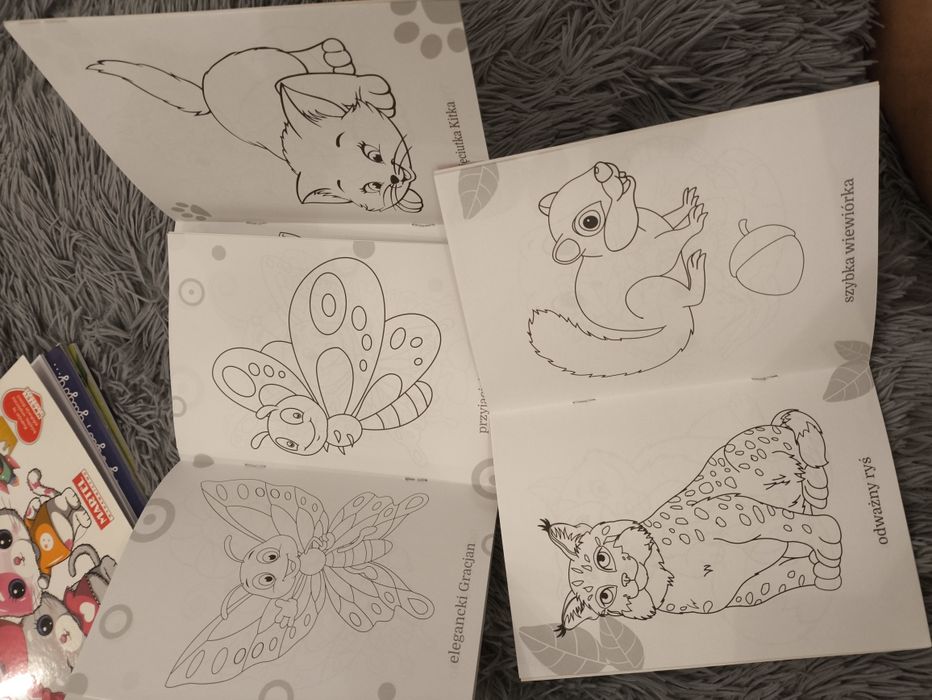 Książeczki i kolorowanki dla przedszkolaka