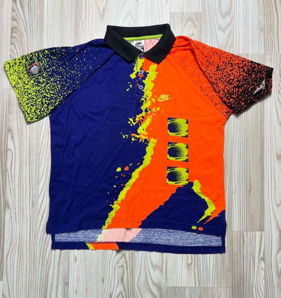 Polo Tennis Nike Challenge court Andre Agassi 1991tg.M