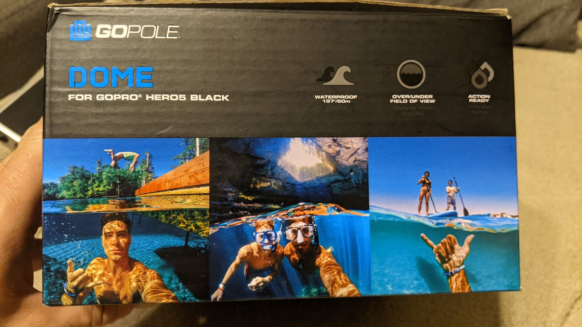 Подводный купол GOPOLE DOME для GoPro Hero5
