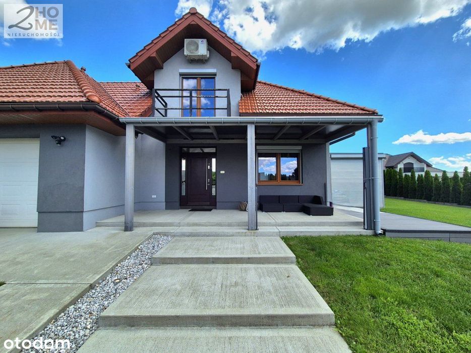 Nowoczesny dom z basenem