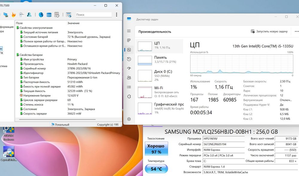 Ультрабук HP Elitebook 840 G10 14" i5-1335U /16 RAM/256SSD/ IPS