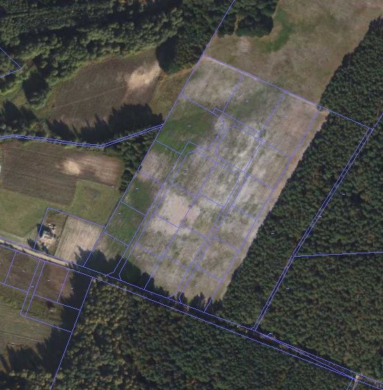 Działka budowlana w Rachcinie gmina Bobrowniki