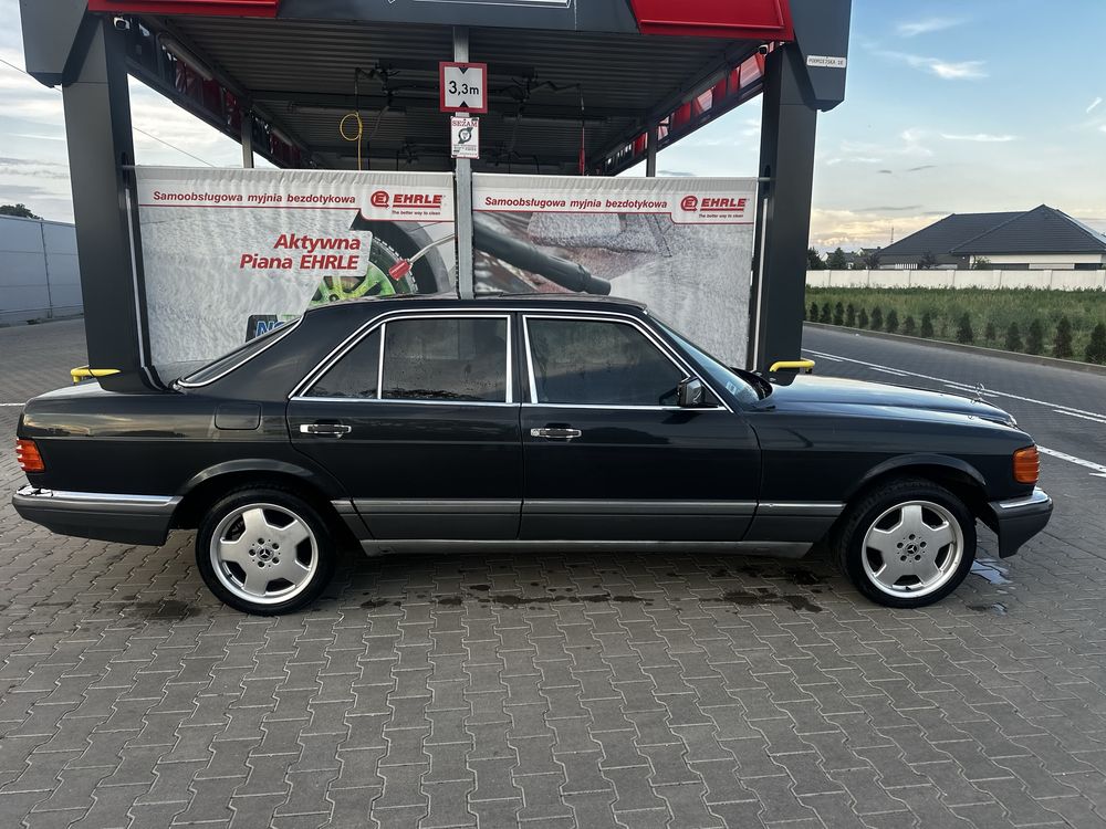 Mercedes S 300 se w126 SUPER STAN  90 r skory klima automat