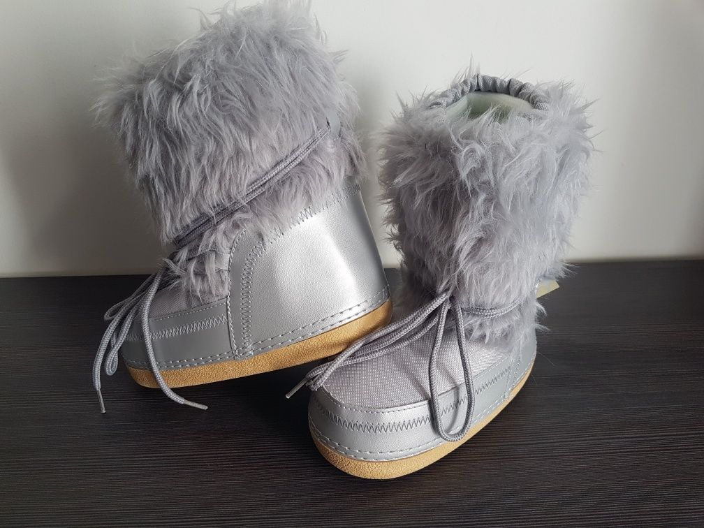 Buty dziecięce śniegowce kozaki SNOW FUN size 33