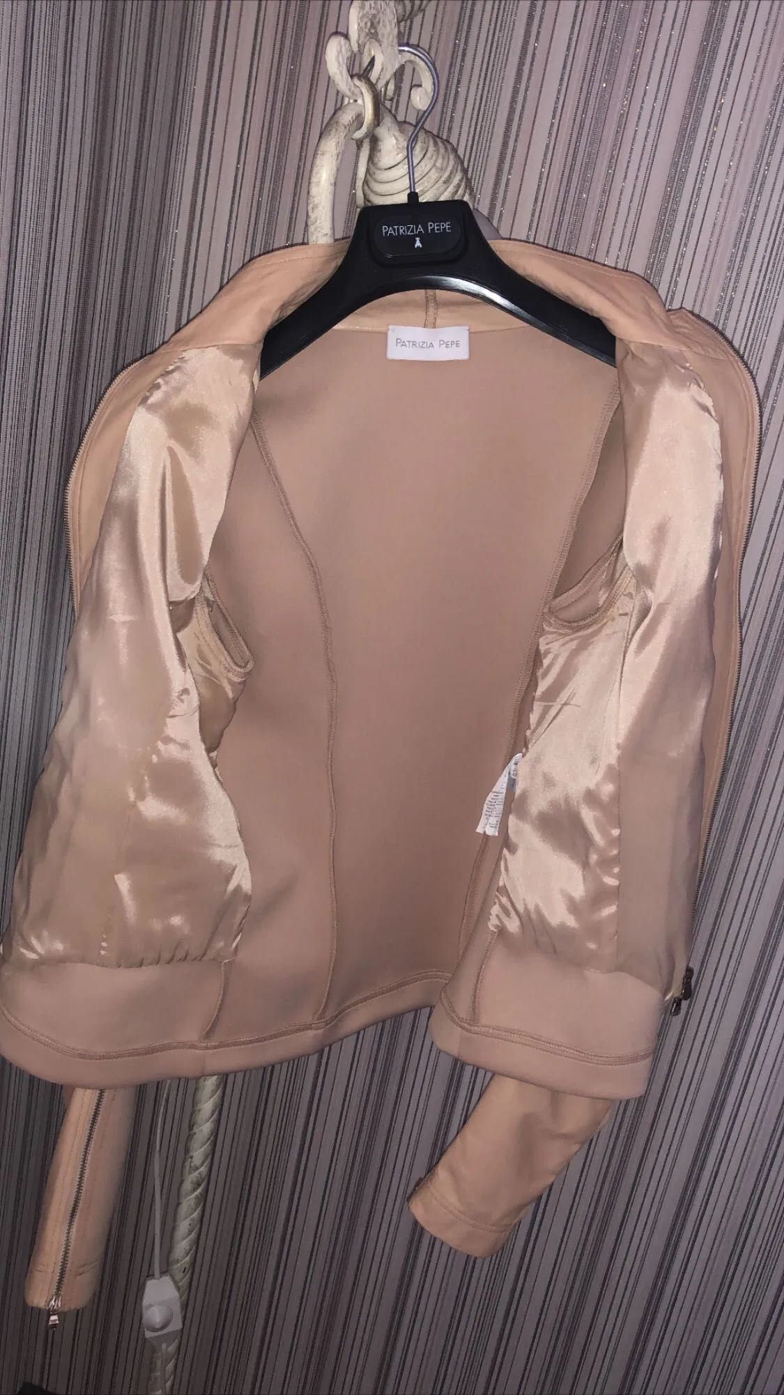 Patrizia Pepe leather jacket. Оригинал. Кожаная куртка.