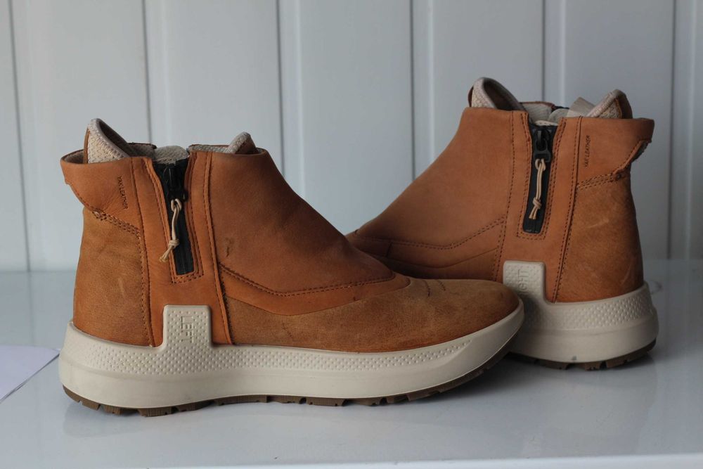 женские демисезонные ботинки зимние ECCO SOLICE кожа Яка