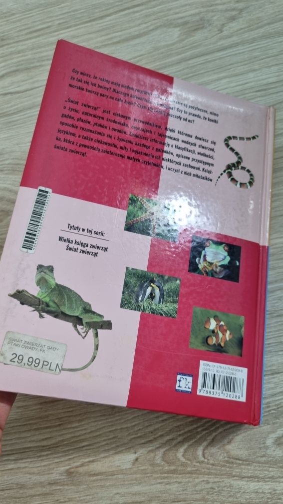 Książka świat zwierząt Stan bdb