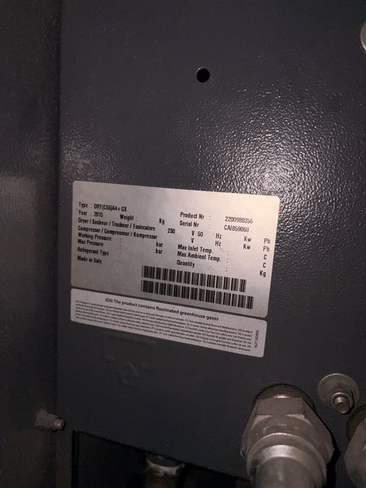 Compreassor ATLAS COPCO GX11F