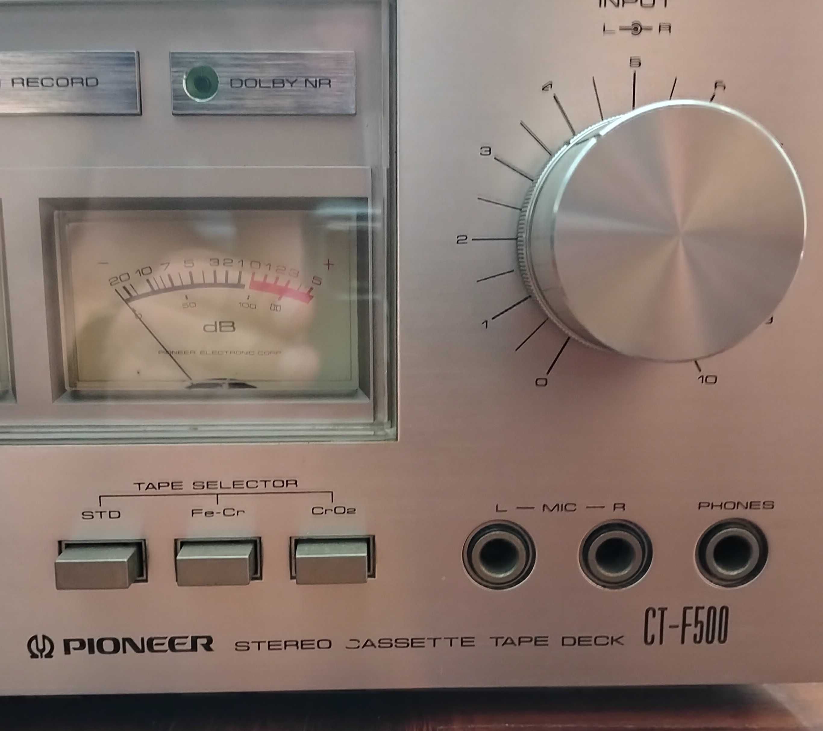 Tape Deck Pioneer CT-F500 Stereo