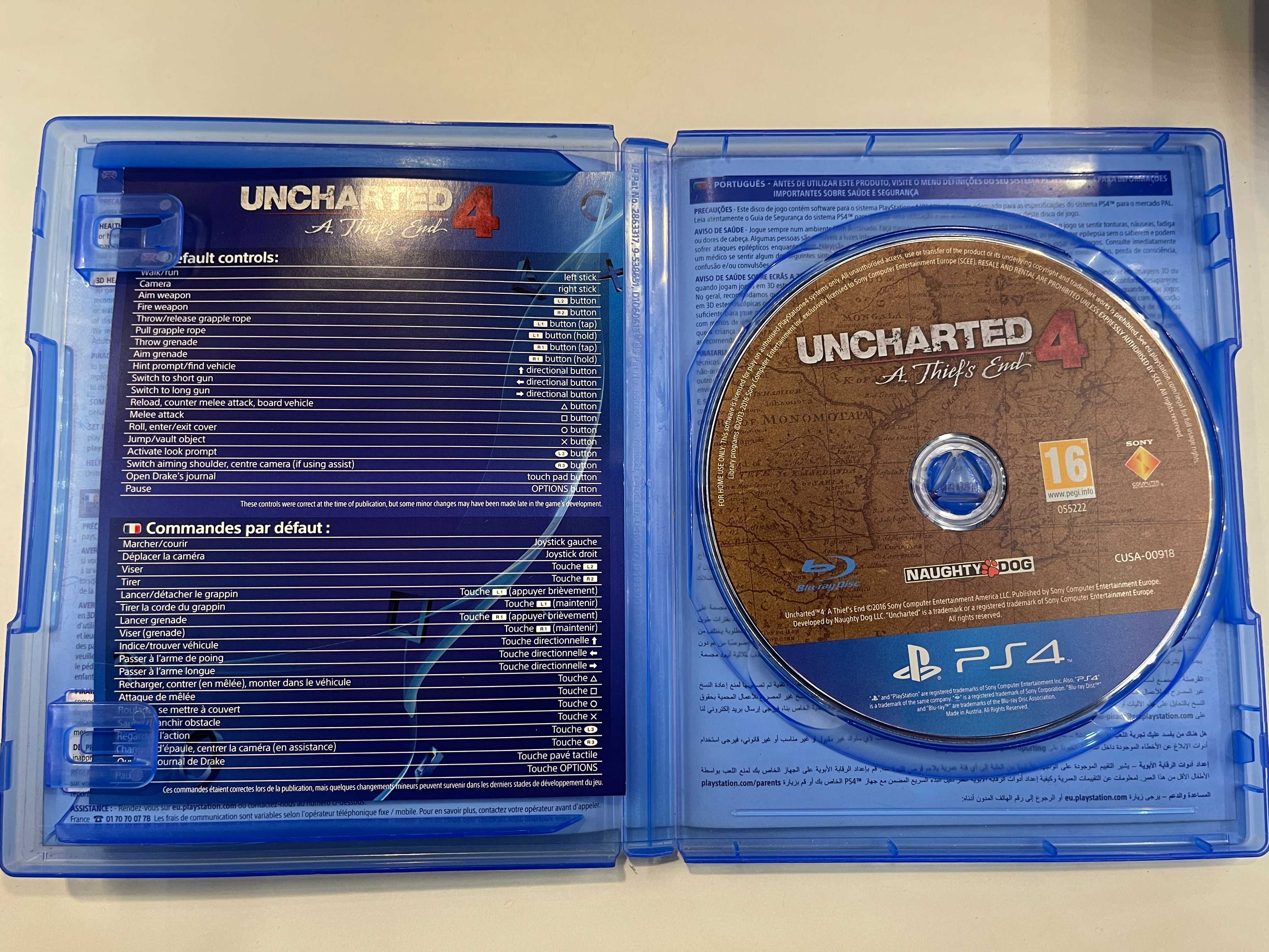 Gra Uncharted 4 Kres Złodzieja Ps4