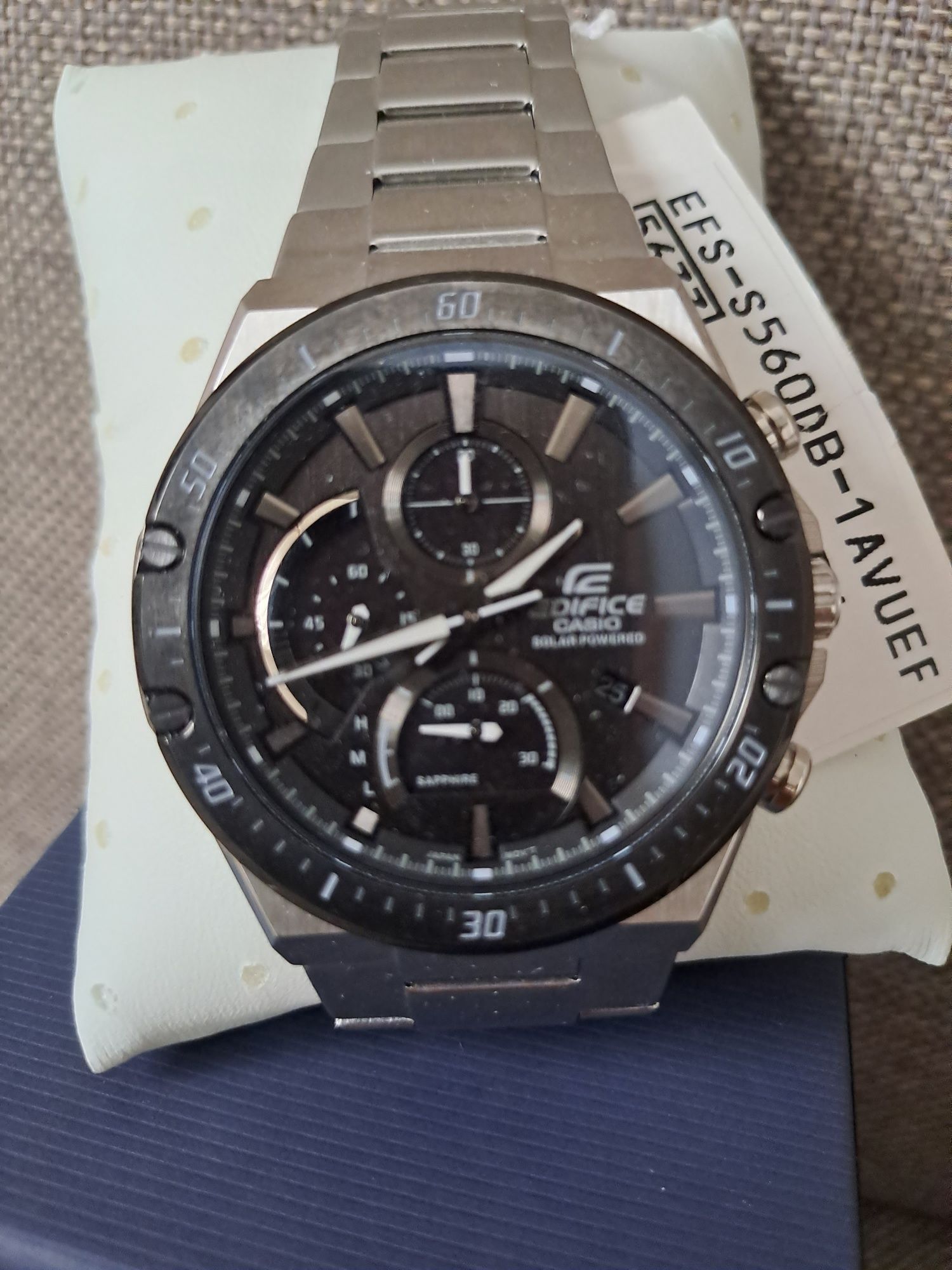 Zegarek Casio Edifice Premium EFS-S580DB-1AVUEF nowy okazja