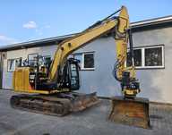 Caterpillar 312EL Rototilt ENGCON GPS 3D Leica Lemiesz Niwelacja CAT