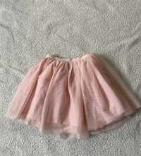 Śliczna różowa spódniczka z brokatem