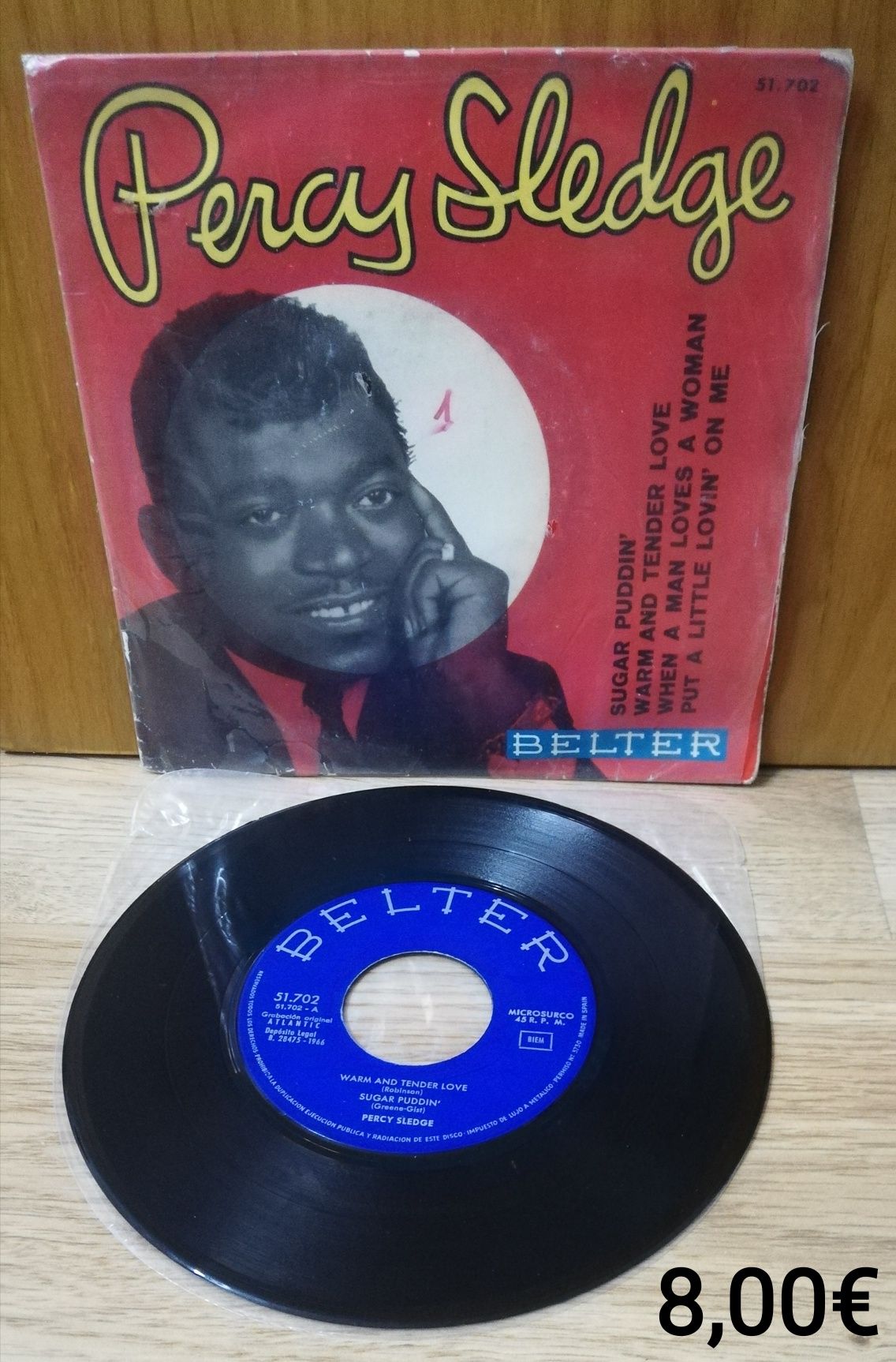 Percy Sledge (5 discos de vinil)