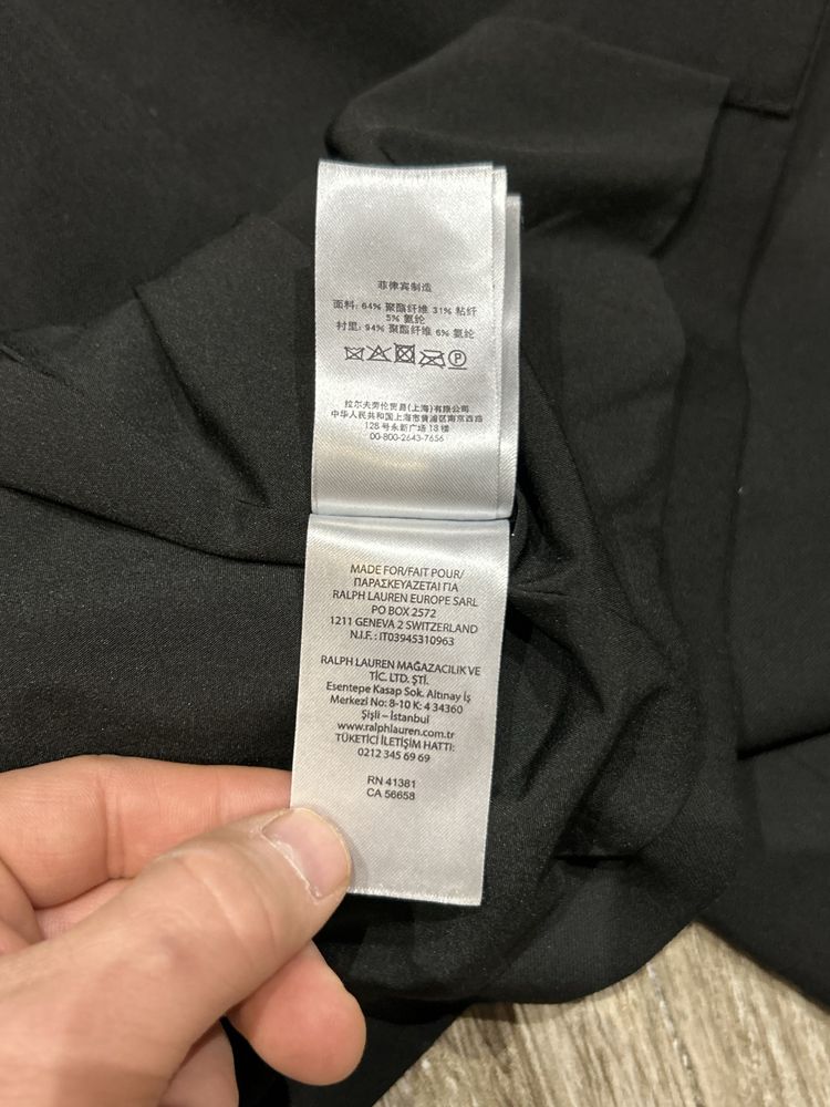 Damska marynarka dwurzędowa RALPH LAUREN Styl Marynarski roz 4