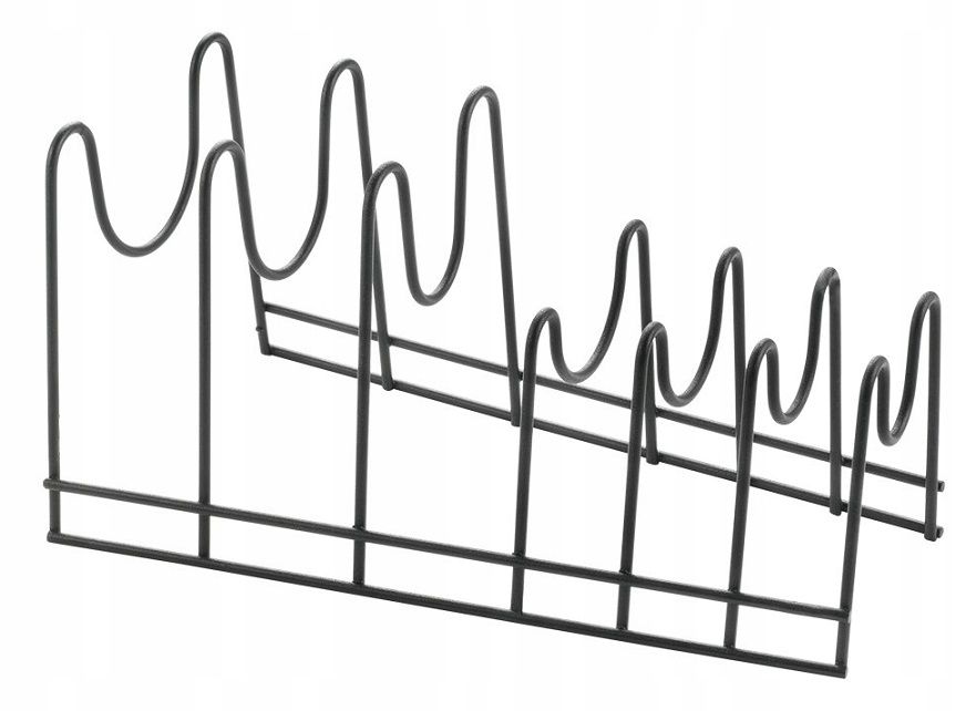 stojak na pokrywki deski talerze organizer swiss