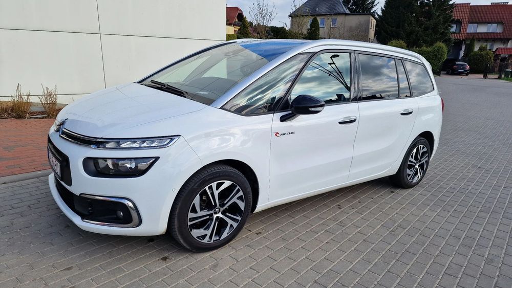 Citroën C4 SpaceTourer 1 właściciel Salon PL ASO Bezwypadkowy Zadbany 7-os. Wer. LIMITOWANA